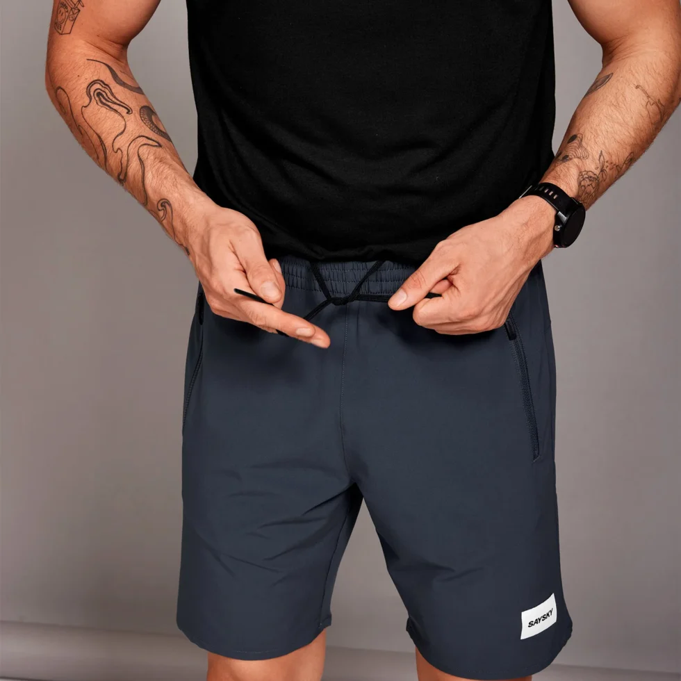 Saysky Motion Shorts 8" Herren grau