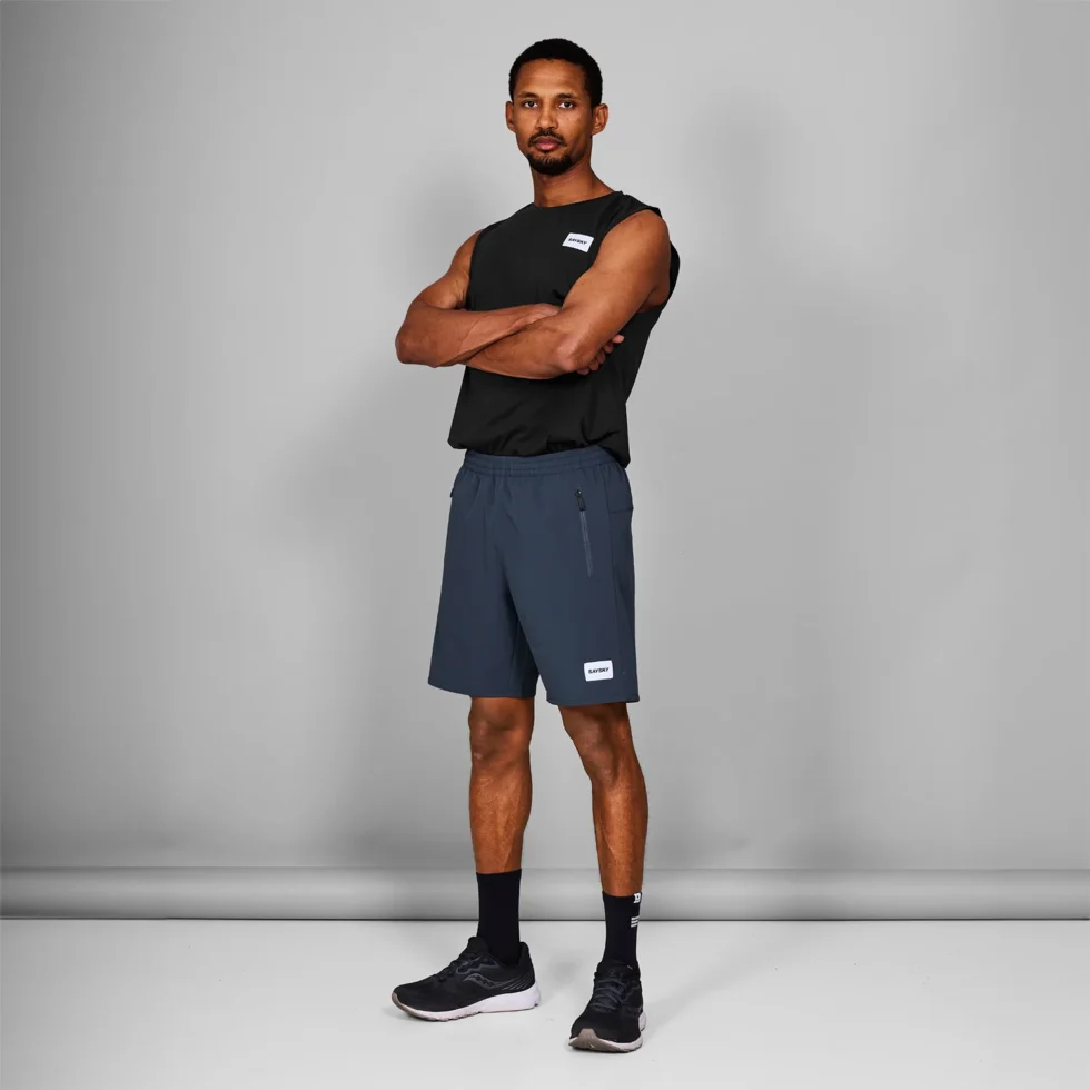Saysky Motion Shorts 8" Herren grau – Bild 3
