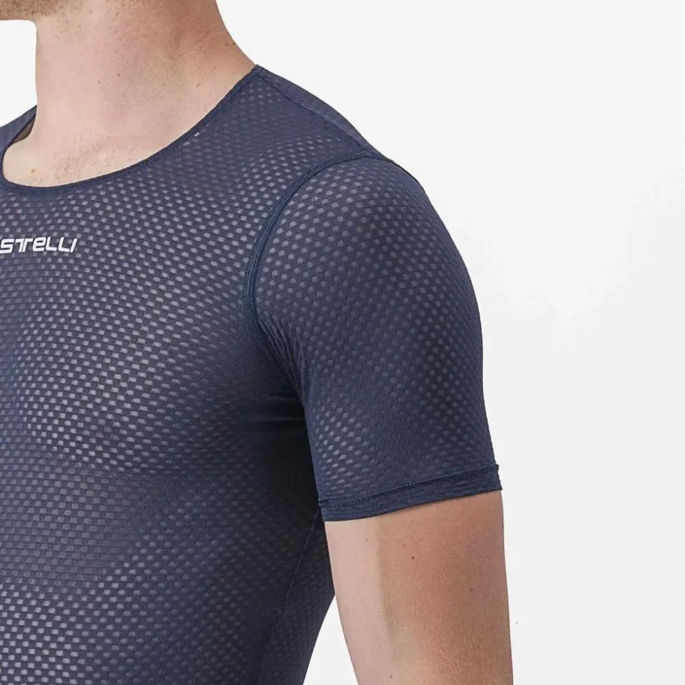 Castelli Pro Mesh Base T-Shirt Herren blau
