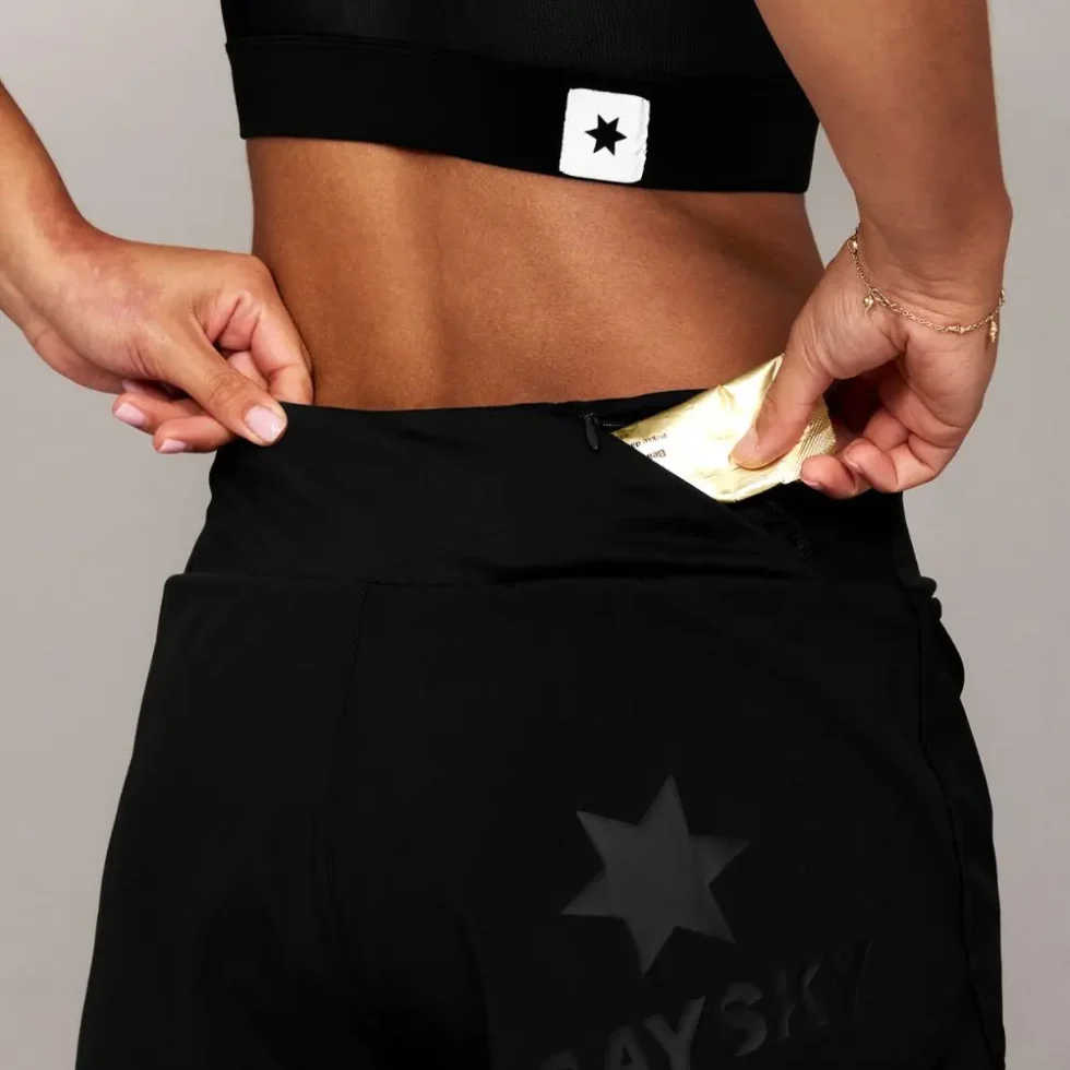 Saysky Pace Shorts 3" Damen schwarz – Bild 6