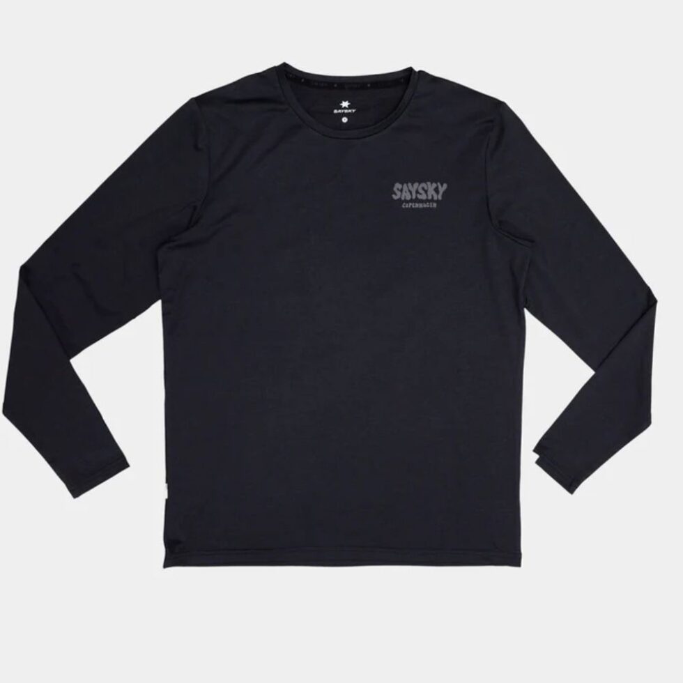 Saysky Logo Pace Langarmshirt reflektierend Herren SALE – Bild 3