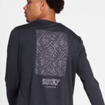 Saysky Logo Pace Langarmshirt reflektierend Herren SALE