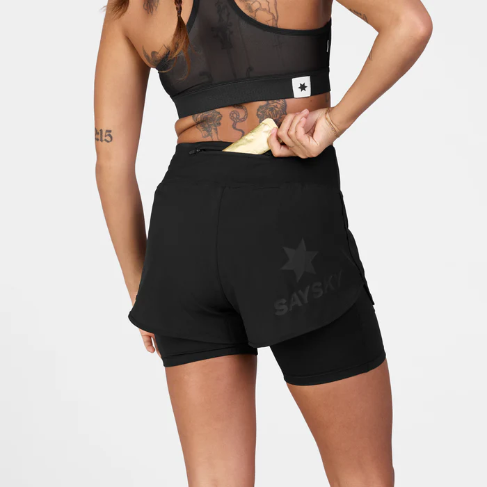 Saysky Pace 2in1 Shorts 3" Damen – Bild 4