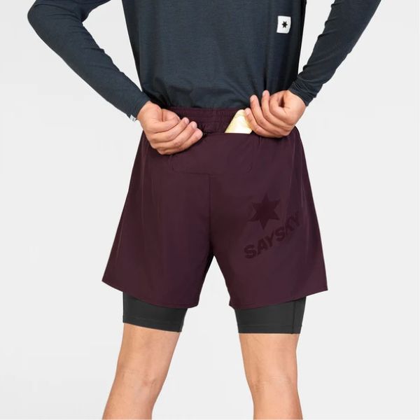 Saysky 2in1 Pace Laufshorts 5" Herren – Bild 25