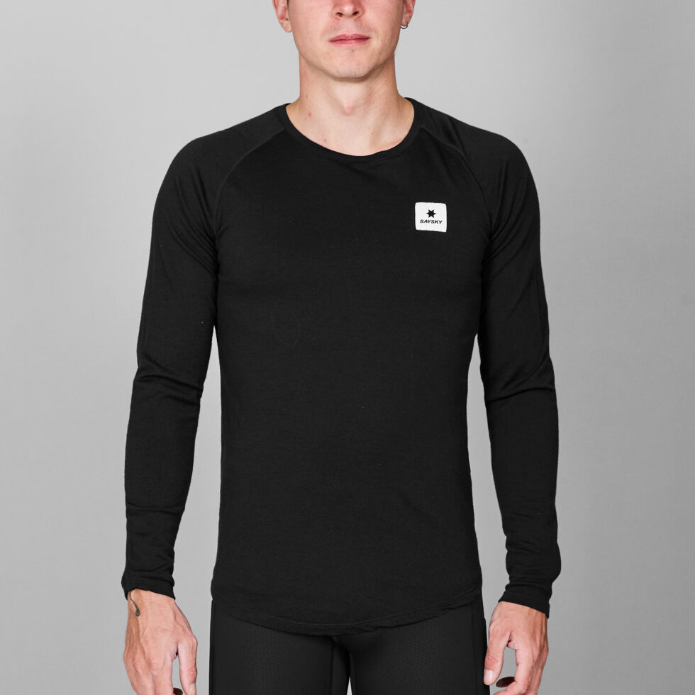 Saysky Merino Base langarm Herren – Bild 5