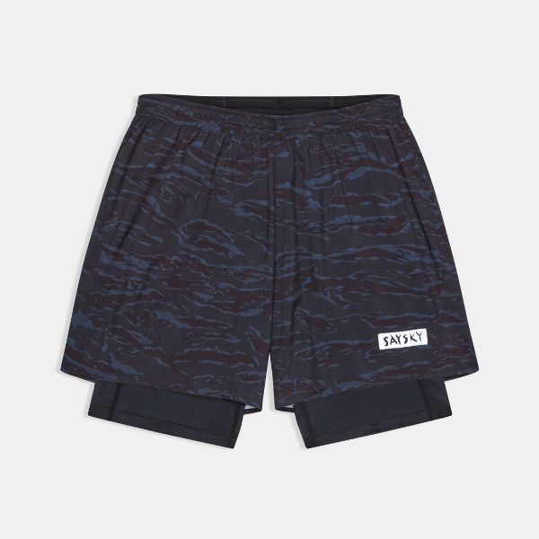 Saysky Tiger Pace 2 in 1 Shorts 5" Herren – Bild 22